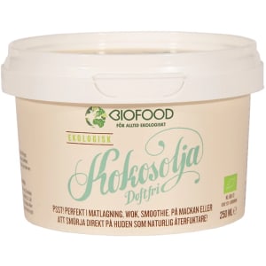 Biofood Kokosolja Doftfri 250 ml