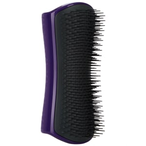 Pet Teezer De-Shedding & Dog Grooming Brush Purple & Grey