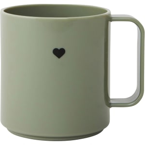 Design Letters Mini Love cup with handle 175ml Forest Green