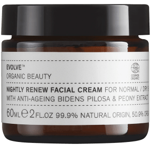 Evolve Organic Beauty Nightly Renew Facial Cream 60 ml