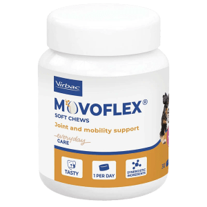 Virbac Movoflex L kompletteringsfoder för hundens rörelseapparat 30 tuggbitar