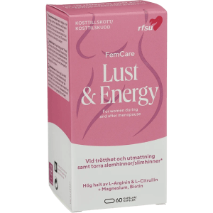 RSFU Femcare Lust&Energy 60 kapslar