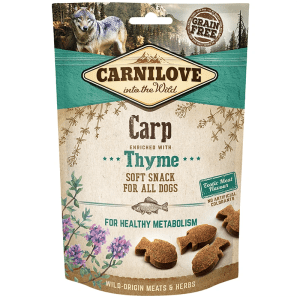 Carnilove Dog Semi Moist Snack Carp w Thyme 200 g