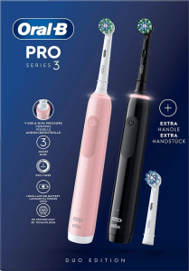Oral-B Pro 3 3950N Svart + Rosa