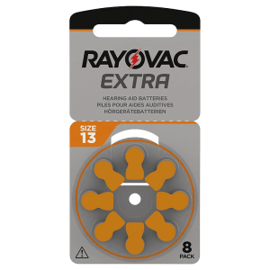 Rayovac Extra Hörapparatsbatterier 13 Orange 8st