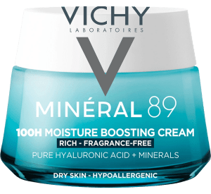 Vichy Minéral 89 Fragrance Free Rich Day Cream 50 ml