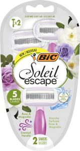 BIC Soleil Escape Rakhyvlar för Kvinnor 2-pack