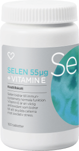 Hjärtats Selen + Vitamin E Tablett 100 st