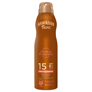 Hawaiian Tropic Glowing Protection Oil C-Spray SPF15 177 ml