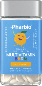 Pharbio Multivitamin Barn 60 st