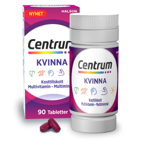 Centrum Kvinna Multivitamin-multimineral 90 tabletter