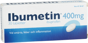 Ibumetin tablett 400 mg 30 st