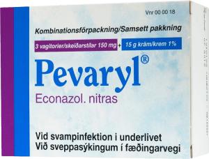 Pevaryl vagitorium och kräm 150 mg + 1% 1 st