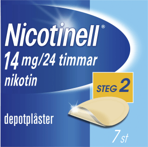 Nicotinell depotplåster 14 mg/24 timmar 7 st