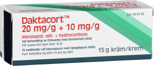 Daktacort kräm 20 mg/g + 10 mg/g 15 g