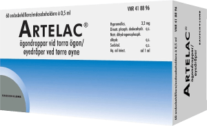 Artelac ögondroppar lösning i endosbehållare 60x0,5 ml