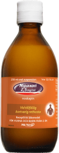 Nipaxon oral suspension 2,5 mg/ml 250 ml