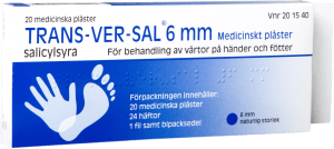 Trans-Ver-Sal 6 mm medicinskt plåster 20 st