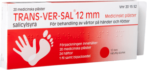 Trans-Ver-Sal 12 mm medicinskt plåster 20 st