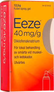 Eeze kutan spray gel 40 mg/g 12,5 g