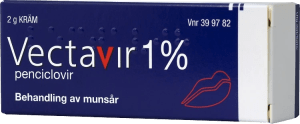 Vectavir kräm 1% 2 g