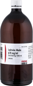 Laktulos Meda oral lösning 670mg/ml 1000 ml