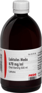 Laktulos Meda oral lösning 670 mg/ml 500 ml