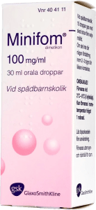 Minifom orala droppar 100 mg/ml 30 ml
