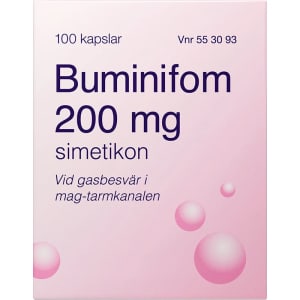 Buminifom 200 mg 100 kapslar