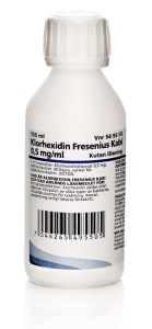 Klorhexidin Fresenius Kabi kutan lösning för sårdesinfektion 0,5 mg/ml 125 ml