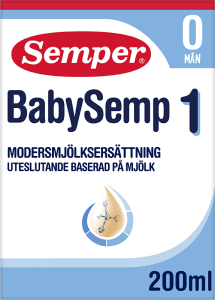 BabySemp 1 Modersmjölkersättning 200 ml