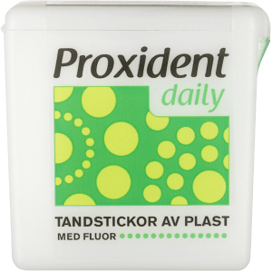 Proxident tandsticka plast med fluor 100 st