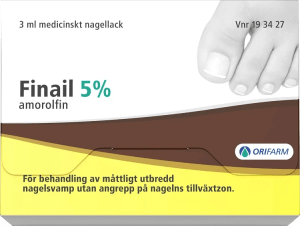 Finail medicinskt nagellack 5% 3 ml