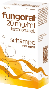 Fungoral schampo 20 mg/ml 120 ml