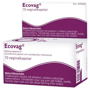 Ecovag vaginalkapsel 10 st