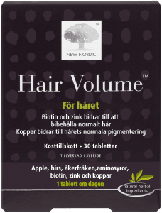New Nordic Hair Volume Kosttillskott 30 st