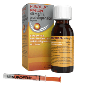 Nurofen Apelsin oral suspension 40 mg/ml 100 ml