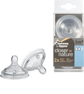 Tommee Tippee Closer to Nature dinapp 2-pack 3 mån+