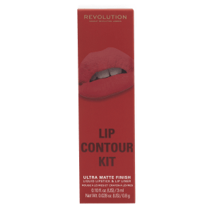 Revolution Lip Contour Kit Sassy Red 3 ml