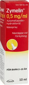 Zymelin nässpray 0,5 mg/ml 10 ml