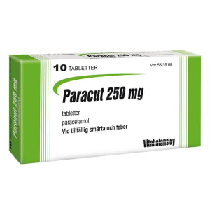Paracut Tablett 250mg Blister 10tabletter