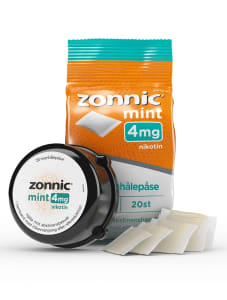Zonnic Mint munhålepåse 4 mg 20 portionspåsar