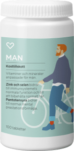 Hjärtats Multivitamin Kvinna Tablett 100st