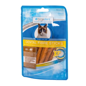 Bogadent Dental Fibre Sticks Katt 50 g