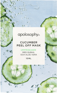 Apolosophy ansiktsmask Cucumber Peel-off Mask 10 ml