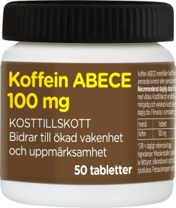 ABECE Koffein 100 mg tablett 50 st
