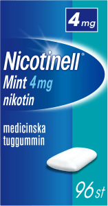 Nicotinell Mint medicinskt tuggummi 4 mg 96 st