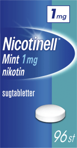 Nicotinell Mint komprimerad sugtablett 1 mg 96 st