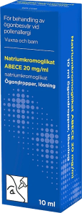 Natriumkromoglikat ABECE Ögondroppar 20 mg/ml 10 ml