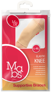 Mabs Elastiskt knäbandage Beige L/XL